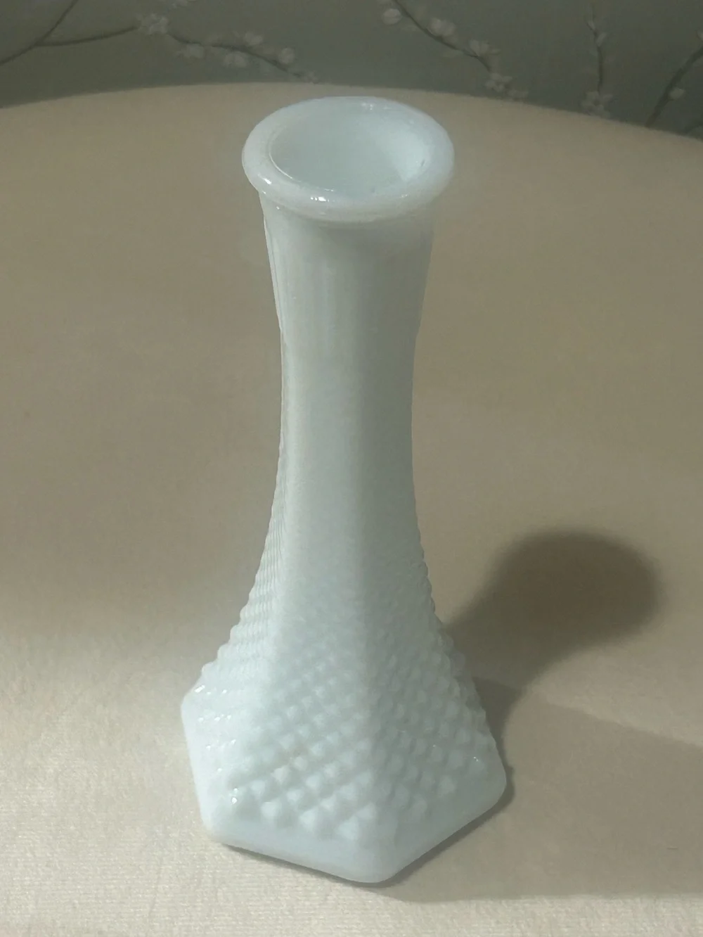 Vintage E. O. Brody Milk Glass Bud Vase- #175